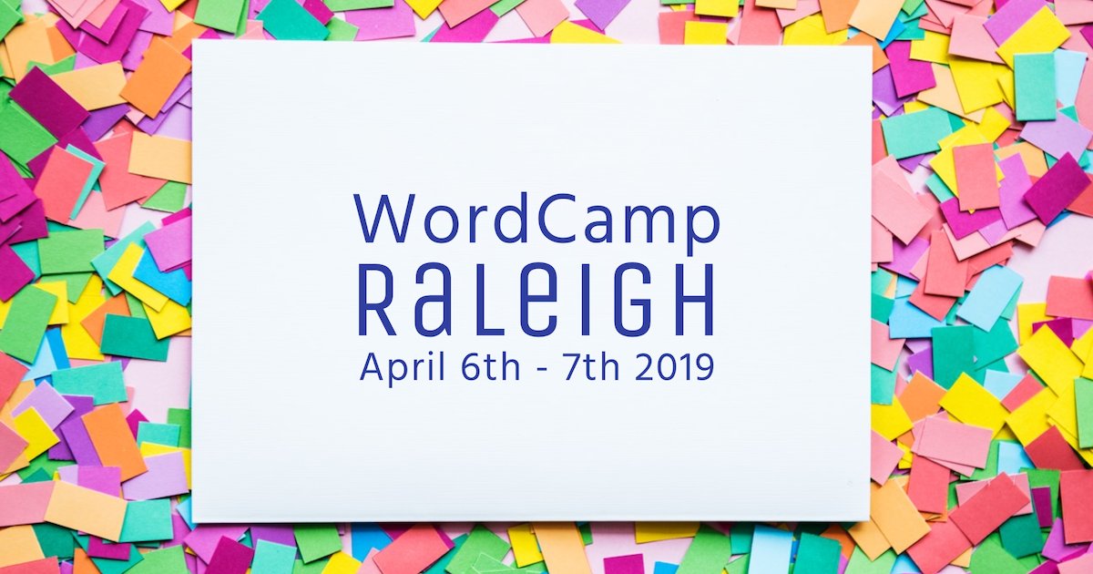 wpsmort's tweet card. Tickets for WordCamp Raleigh 2019 are now on sale on the Tickets page of our website.