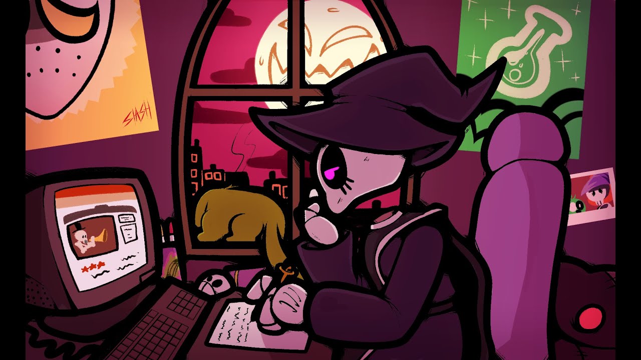 HorrorVale's tweet card. Spooky HorrorVale tunes to relax and study to