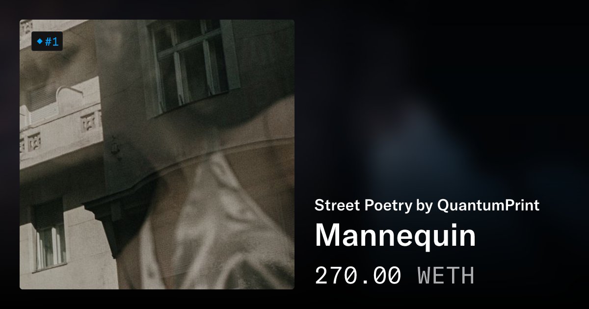 QuantumPrintNFT's tweet card. Medium format analog photographs and the original negatives converge, blending the past with the future. Blockchain technology adds a new dimension to these pieces, offering a truly unique ownership...