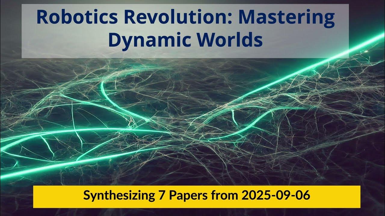 AIFDaily's tweet card. AI Frontiers: Robotics Papers (Sep 6, 2025)