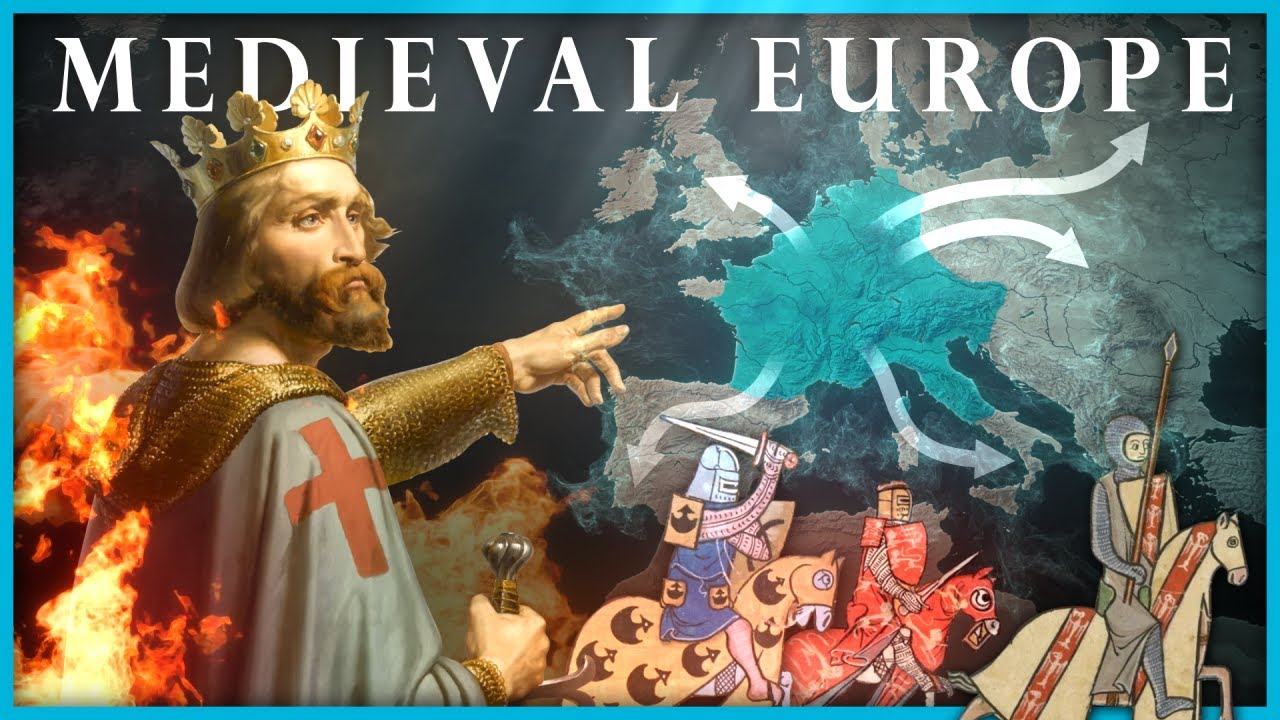 DocIppon's tweet card. Medieval Europe: 1000 Years in 20 Minutes