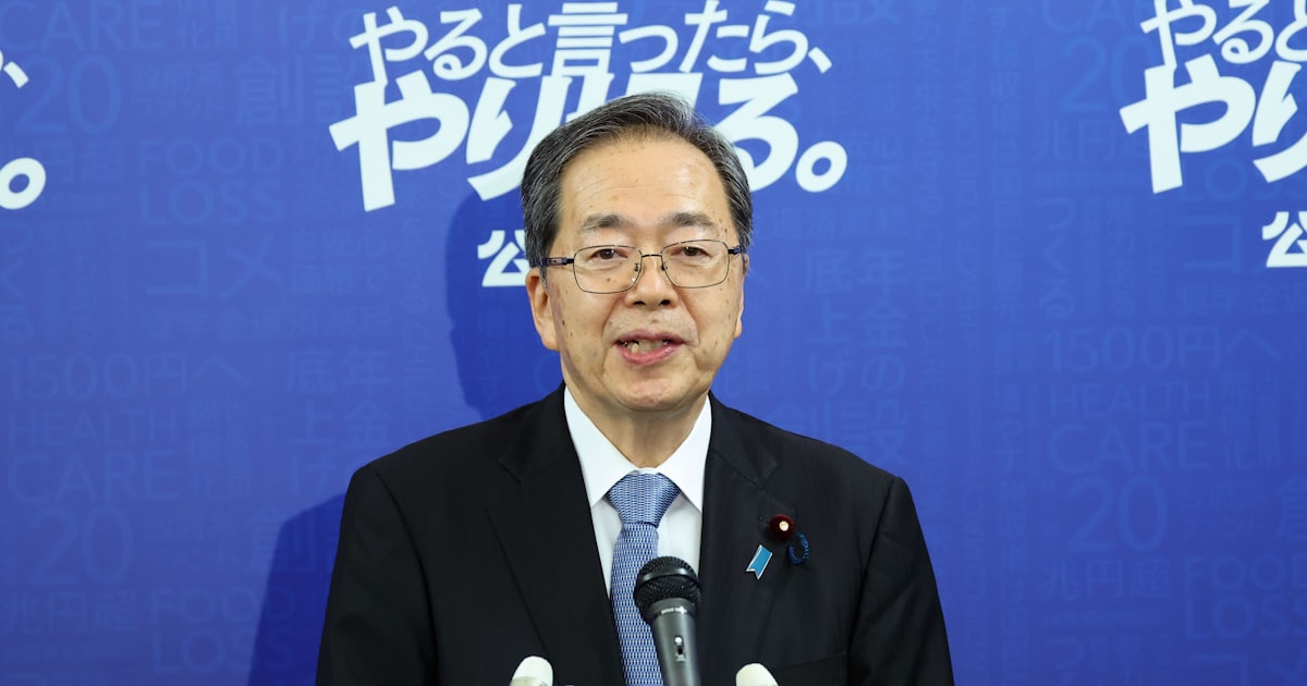 napori_ankake's tweet card. 公明党の斉藤鉄夫代表は11日配信のユーチューブ番組「ReHacQ（リハック）」で、自民党と再び連立を組む可能性に言及した。再連立を検討するタイミングについては、次々回の首相指名選挙になるとの考えを示した。「首相指名