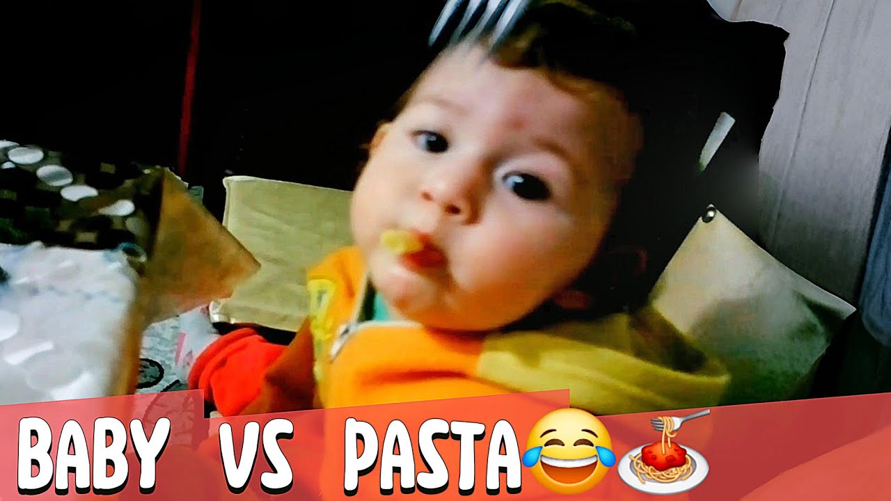 Dylan____Wilson's tweet card. Bebeğin Makarna Yemesi Çok Komik ve Sevimli! 🍝😂💕#bebek #komedi...