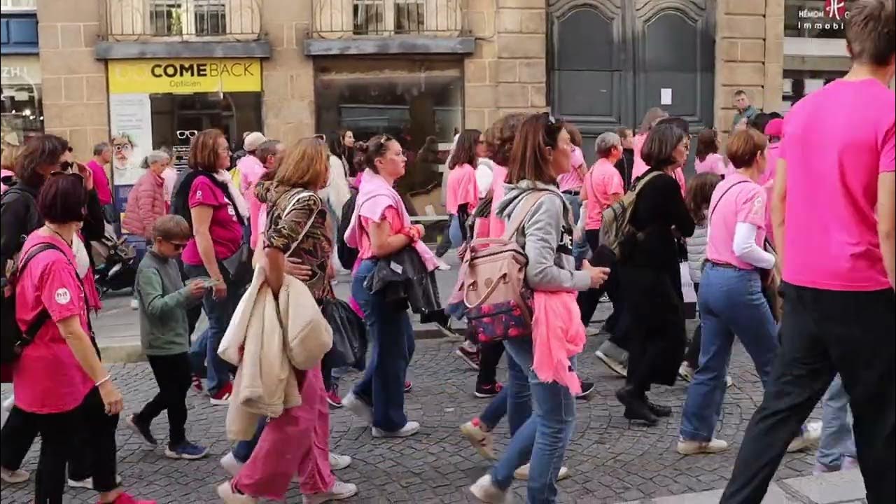 RAutrement's tweet card. Une vague rose contre le cancer du sein