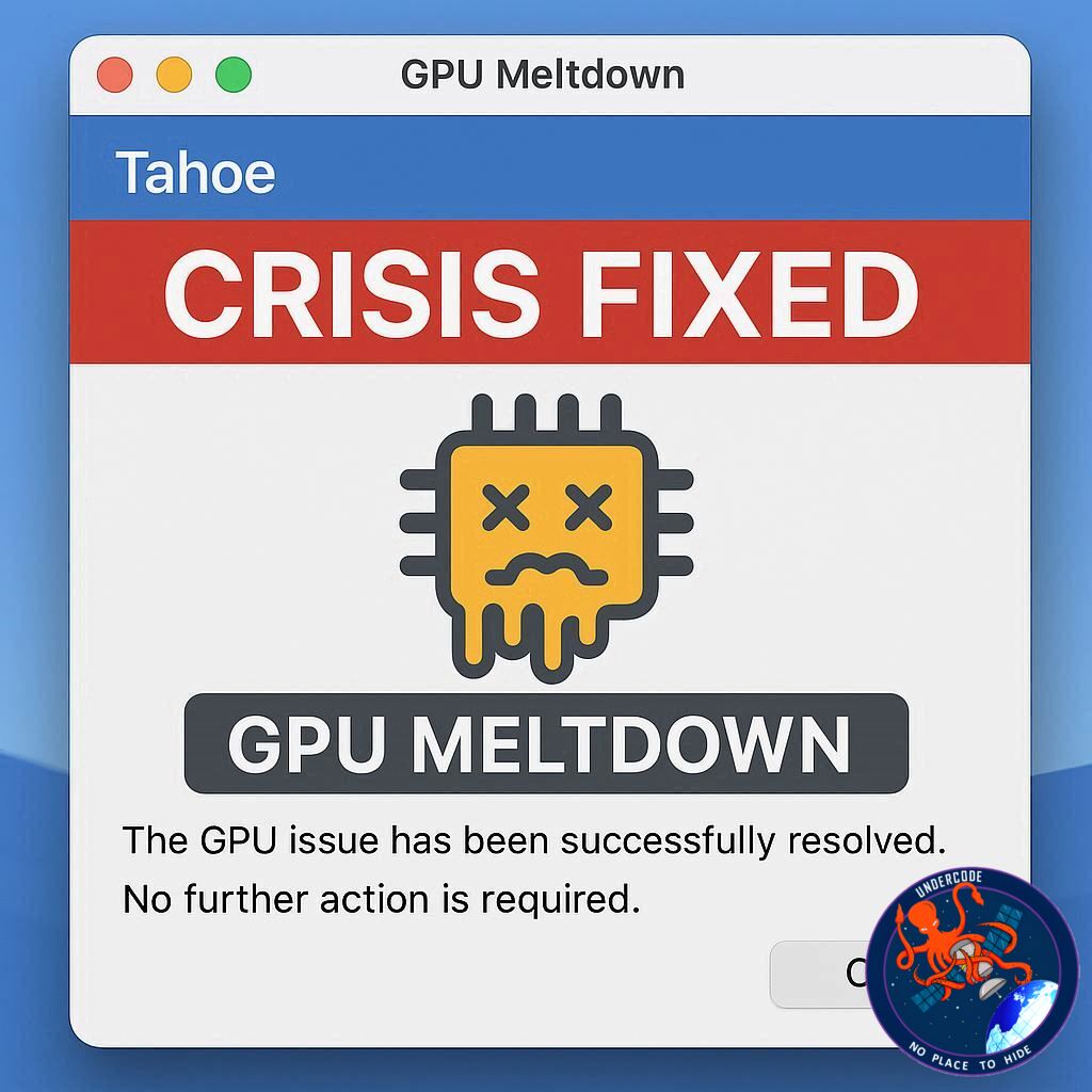 UndercodeNews's tweet card. The highly anticipated release of macOS 26 “Tahoe” came with sleek visuals and optimized performance promises, but it also brought unexpected trouble for