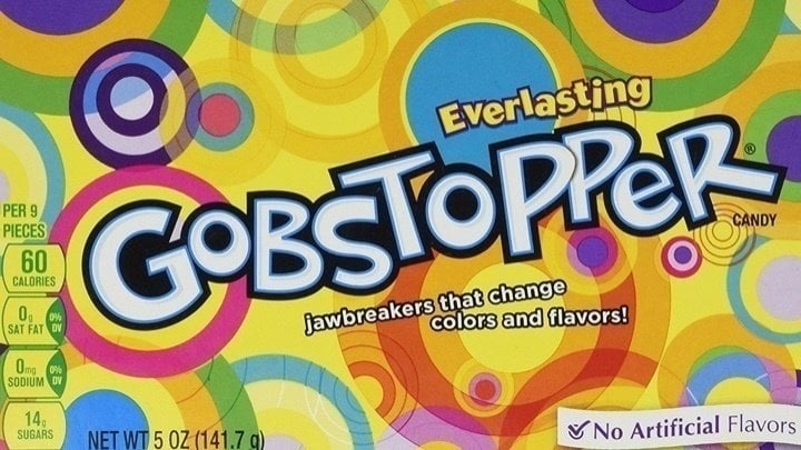 ftt_is's tweet card. Bring back Gobstoppers
