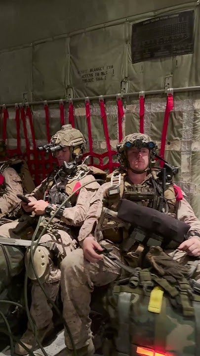manoftruthus's tweet card. Night Free-Fall with U.S. Marines of 2d Reconnaissance Battalion