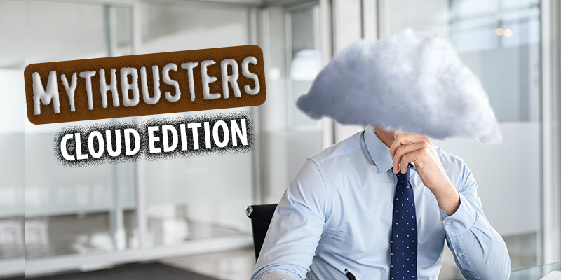 nerdssupport's tweet card. Discover the realities behind cloud computing myths! Here's the truth about benefits, cost savings, security, management, compliance & more!