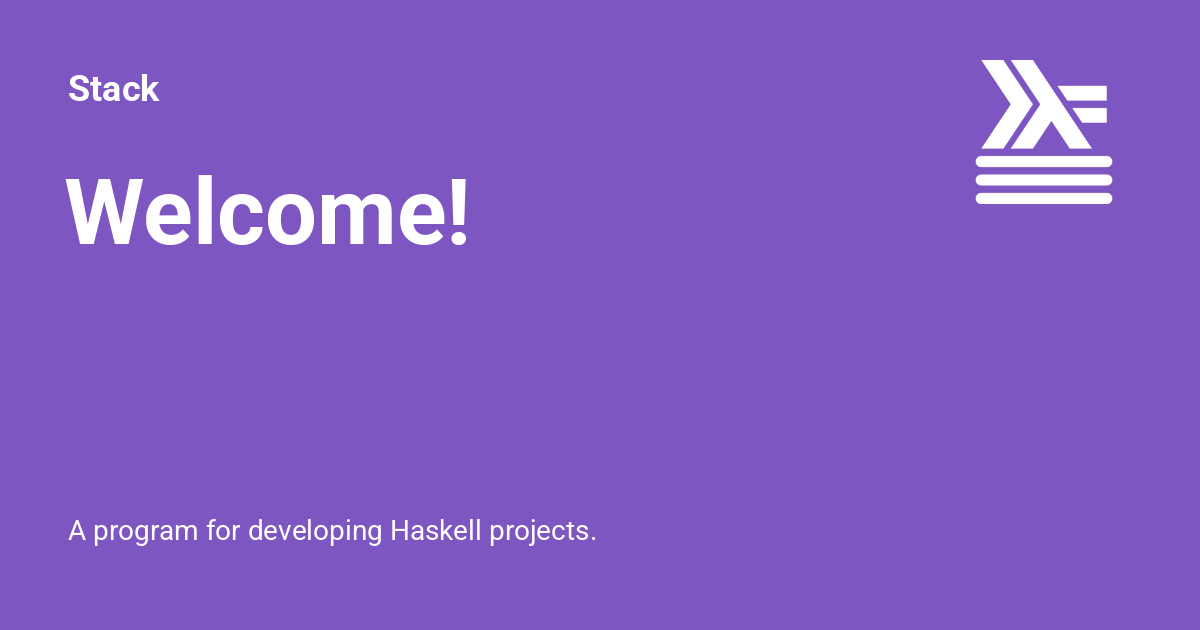 HaskellTips's tweet card. A program for developing Haskell projects.