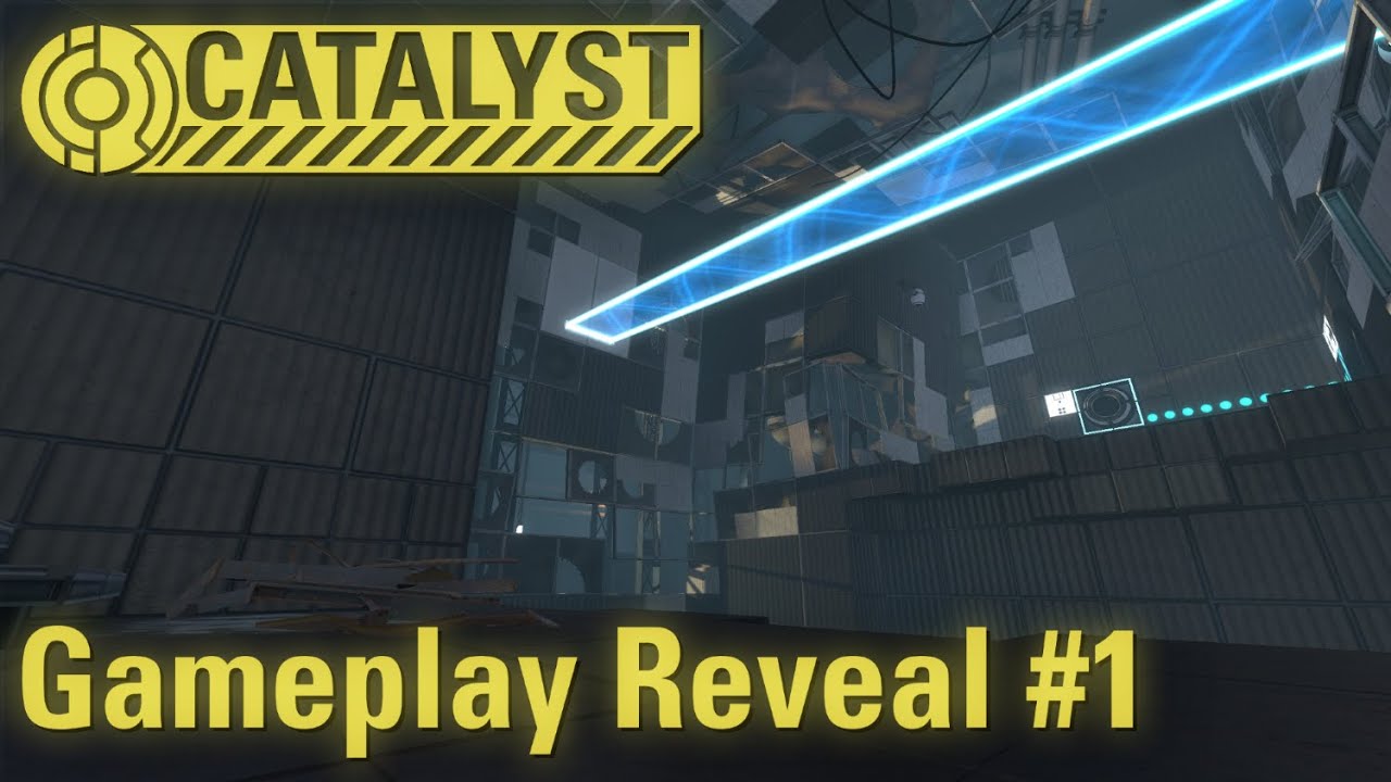 CatalystMod's tweet card. Portal: Catalyst - Gameplay Teaser #1