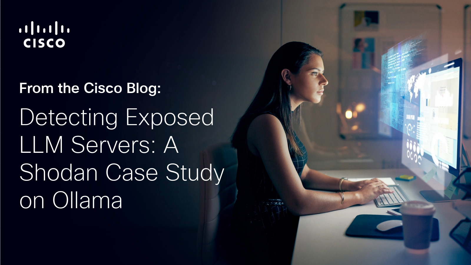 LukeSwitzer_'s tweet card. We uncovered 1,100+ exposed Ollama LLM servers—20% with open models—revealing critical security gaps and the need for better LLM threat monitoring.