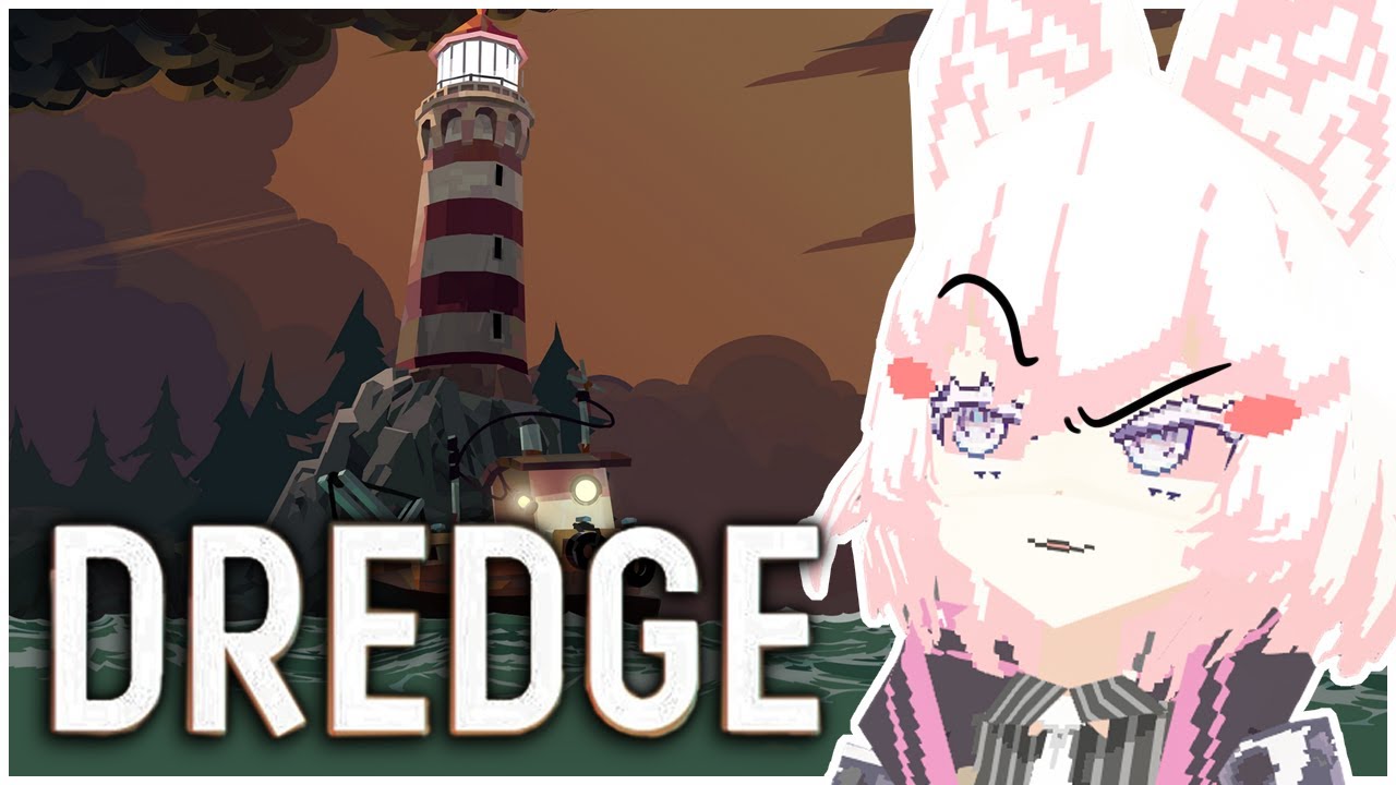 tenmamaemi's tweet card. [ DREDGE ] guys... this game has fishing...right? [ Phase-Connect ]