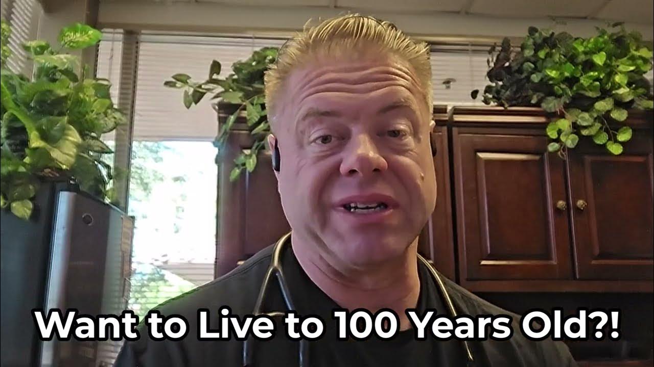 DocMuscles's tweet card. Four Signs You're Going to Live To 100