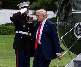 NEWSMAX's tweet card. President Donald Trump said Saturday his administration has found a way to pay troops during the federal government shutdown and that he has ordered Pentagon chief Pete Hegseth to do so.
