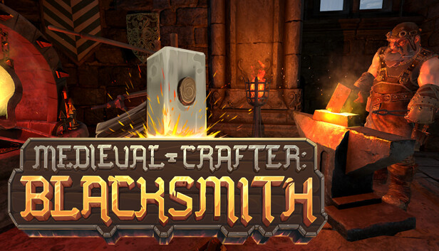 gamedev_ist's tweet card. Forge your destiny and craft legends. Medieval Crafter: Blacksmith is your journey into the heart of craftsmanship. Dive into the enchanting world of a blacksmith, mine ores, create legendary...