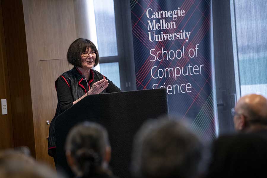 SCSatCMU's tweet card. Lenore Blum, a foundational researcher in computer science at CMU and a tireless advocate for women in math and science, has been elected to the American Academy of Arts & Sciences.