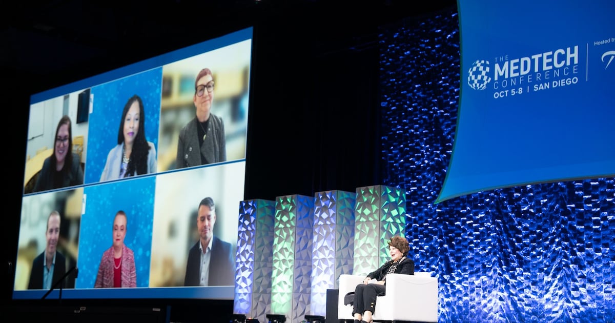 Medtech_Insight's tweet card. During a town hall session at AdvaMed’s MedTech Conference in San Diego, US FDA device center head Michelle Tarver discussed the center’s successes in product approvals, digital health, home health...