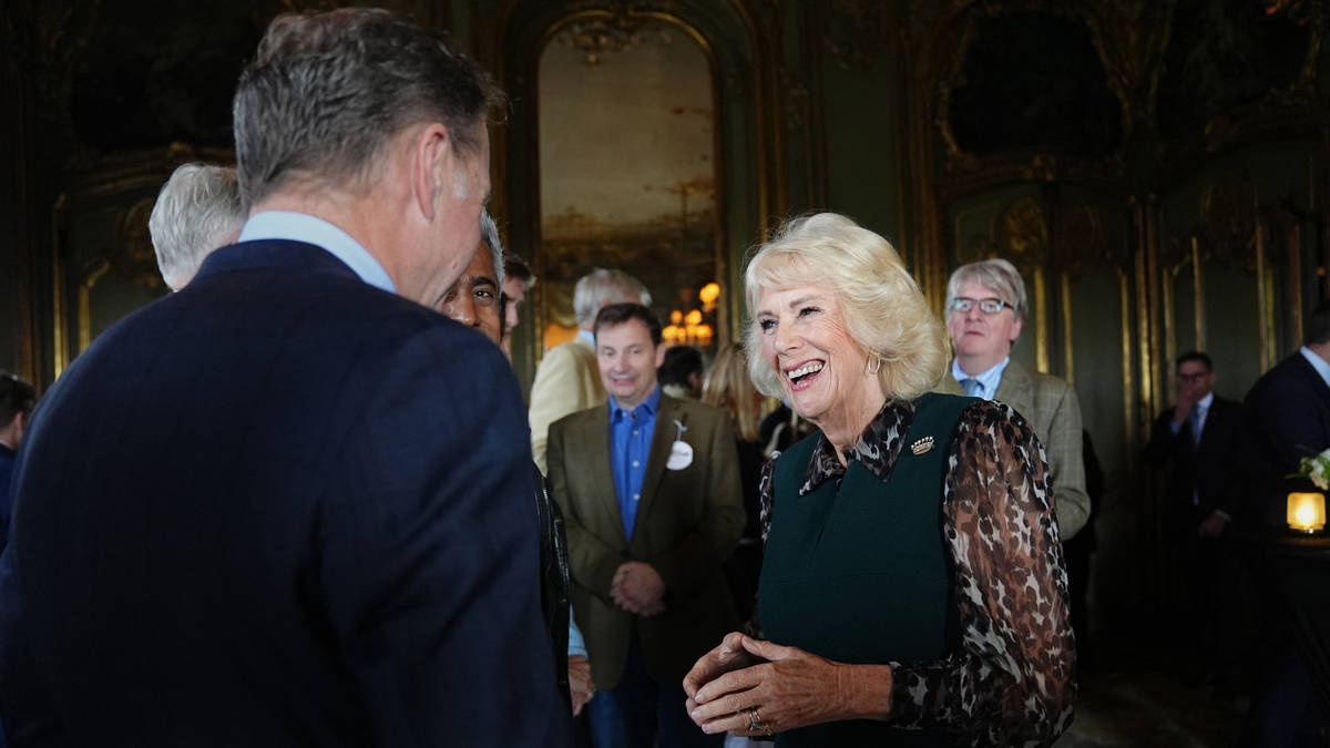 LBC's tweet card. Camilla opened the eighth Cliveden Literary Festival on Saturday and gave a speech in which she spoke about the author, known as “queen of the bonkbuster”