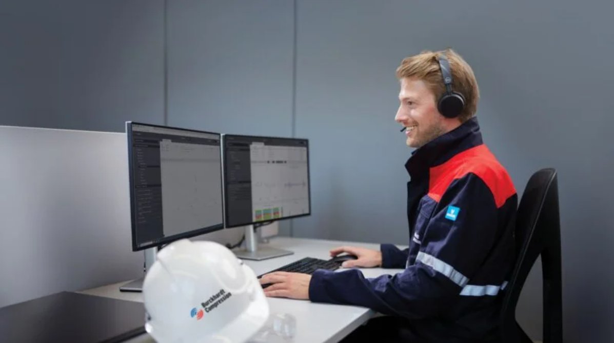 H2TechOnline's tweet card. Burckhardt Compression has announced an order for its newly launched digital monitoring solution, UP! Detect from Gasunie for H2CAST Etzel Project.