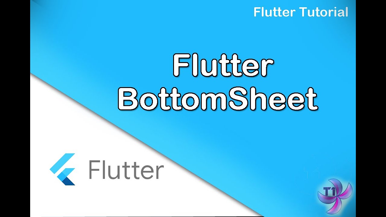 Techcorder's tweet card. How to create a flutter bottomsheet | bottom sheet example | flutter...