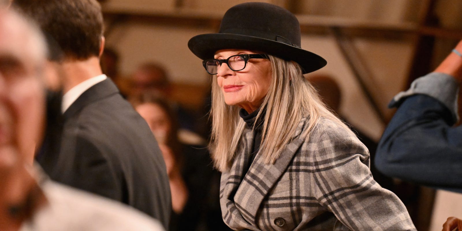 Bridgettekw's tweet card. Diane Keaton died at the age of 79.