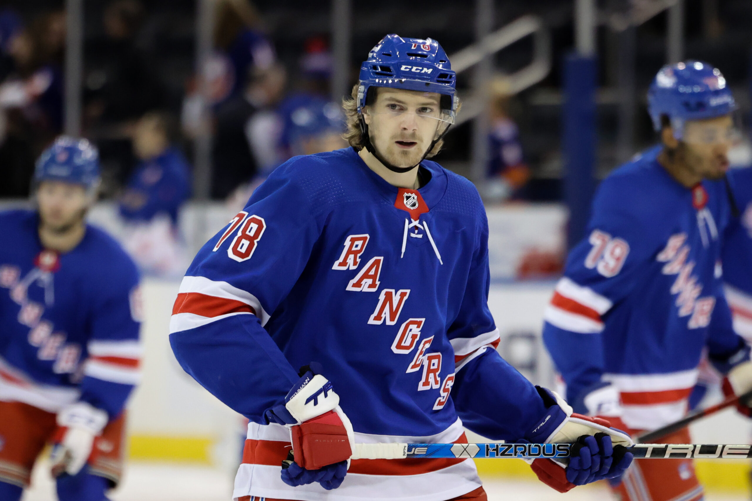 4EverBlueshirts's tweet card. Top prospect Brennan Othmann discusses "honor" of playing for the New York Rangers organization in interview with Steve Pappas of Forever Blueshirts.
