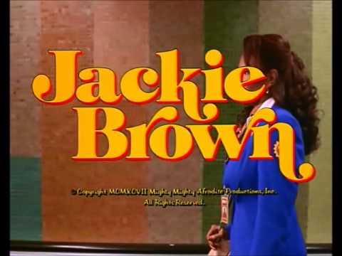 ScriptMother's tweet card. Quentin Tarantino's Jackie Brown - opening theme