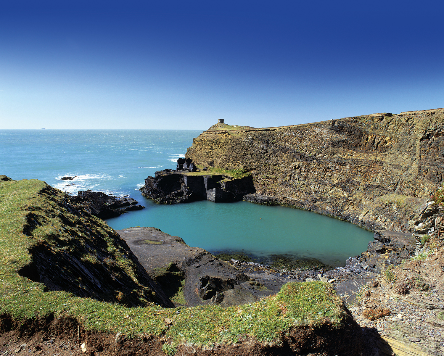 helloworldguide's tweet card. There’s nothing like a saltwater swim to invigorate the senses. Pick one of the best sea pools in the British Isles to dive in