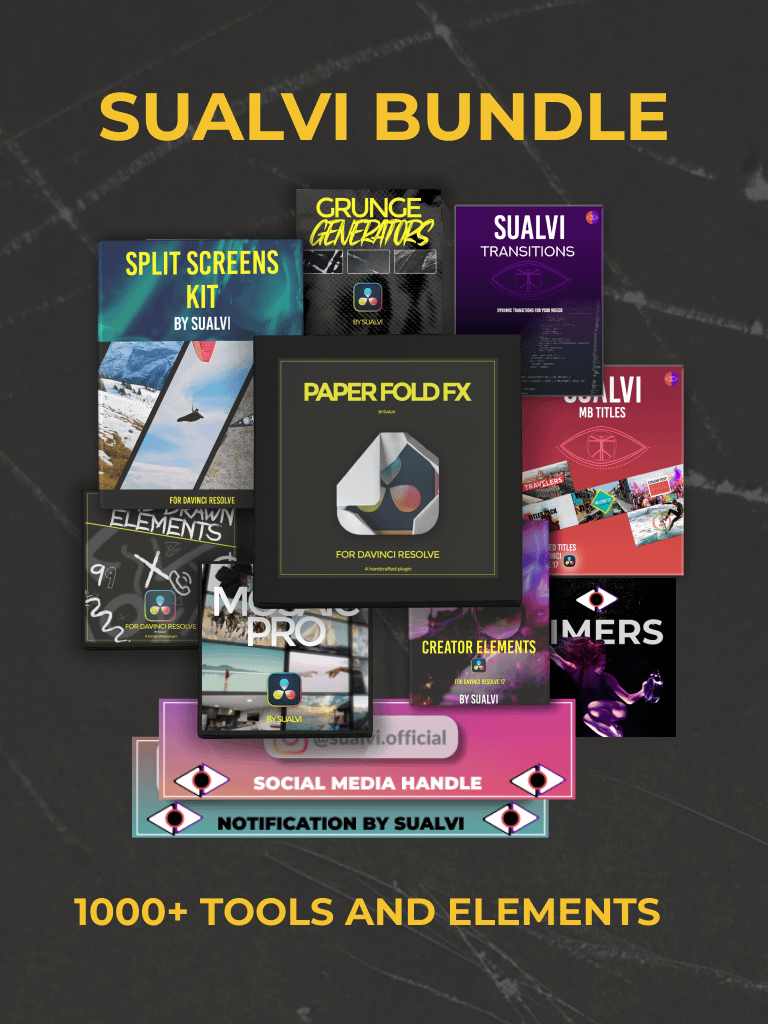 Oper_8's tweet card. GET THE SUALVI BUNDLE with some of the best PREMIUM ASSETS I've made all in one place IN ONE PLACE! Check out bundle.sualvi.com for more details. Maximize your editing potential with over 1000 tools...