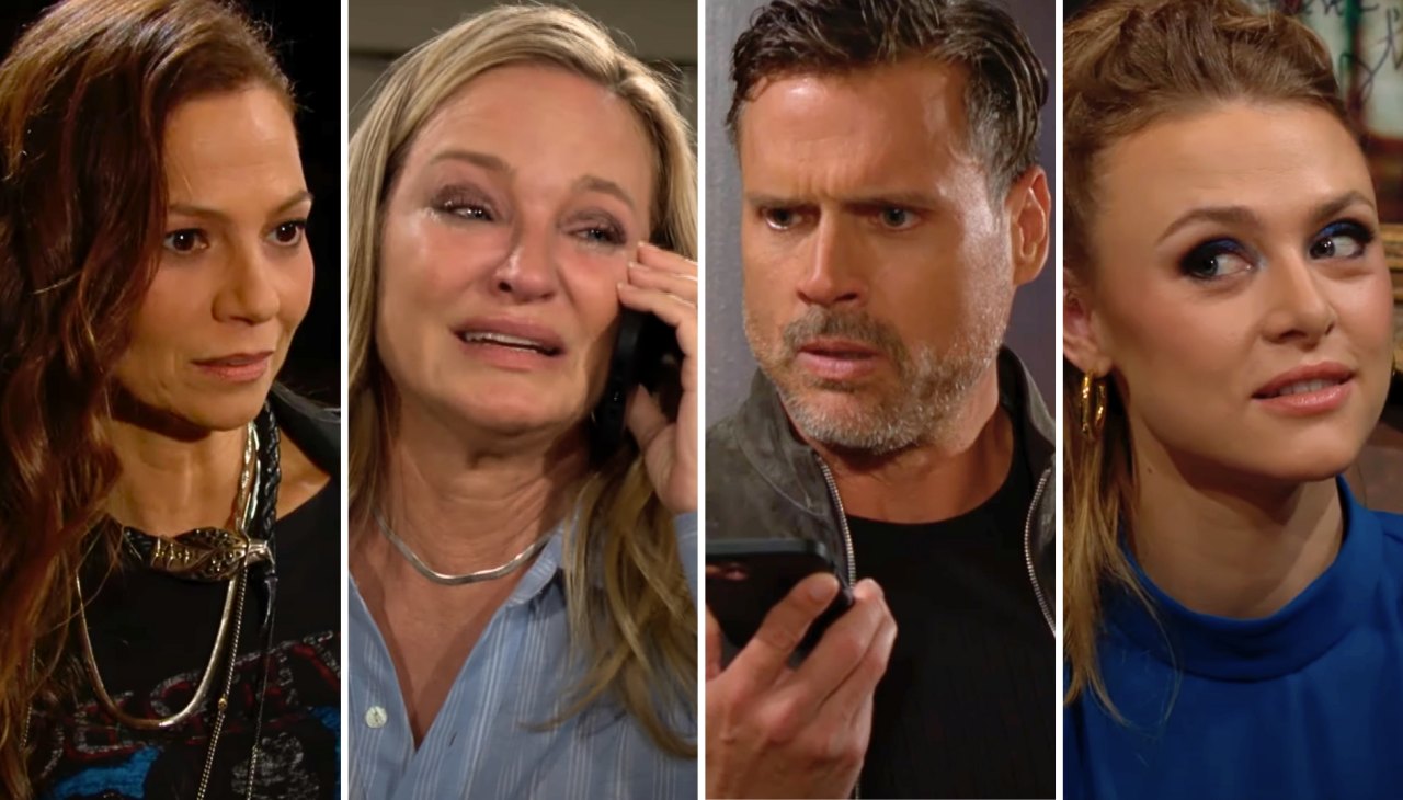 SoapDigest's tweet card. The Young and Restless spoilers video for the week of October 13 reveals Kyle begging Victoria for Claire’s location while Sharon faces a family crisis in L.A.