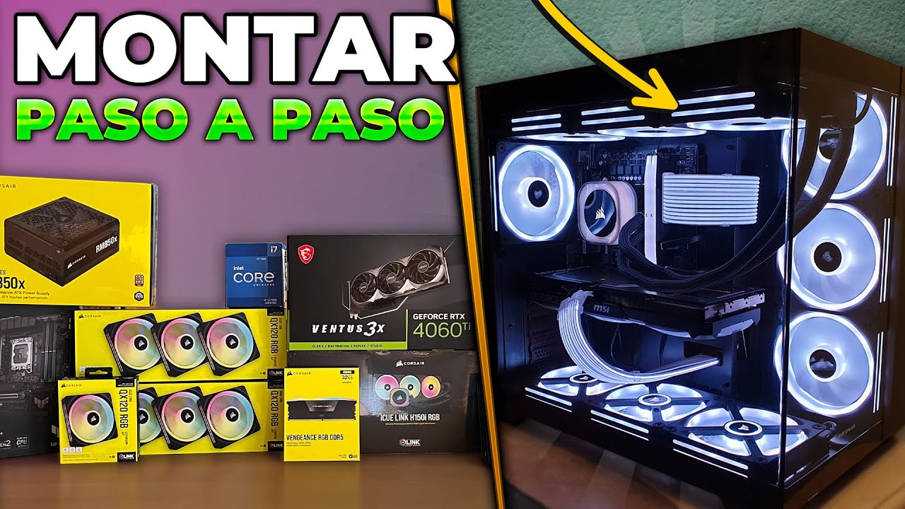 AndroidConsejos's tweet card. Como MONTAR un PC desde cero ✅(TUTORIAL COMPLETO)✅