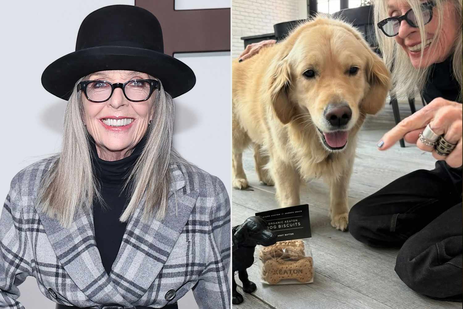 people's tweet card. Diane Keaton's final Instagram post before her death featured a photo of her beloved Golden Retriever Reggie. The actress died at age 79 in California on Saturday, Oct. 11.