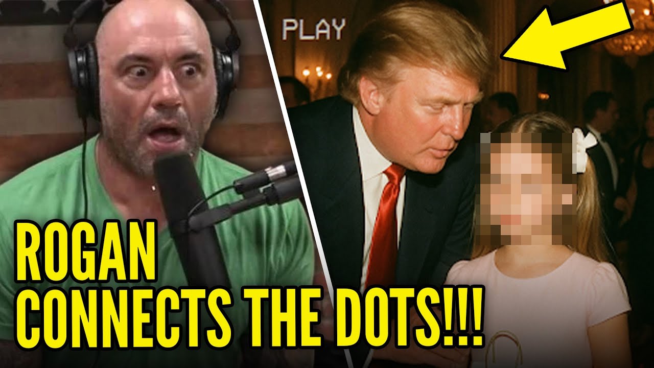 realDeepState69's tweet card. Joe Rogan Just BLEW OPEN Trump’s EPSTEIN LINK