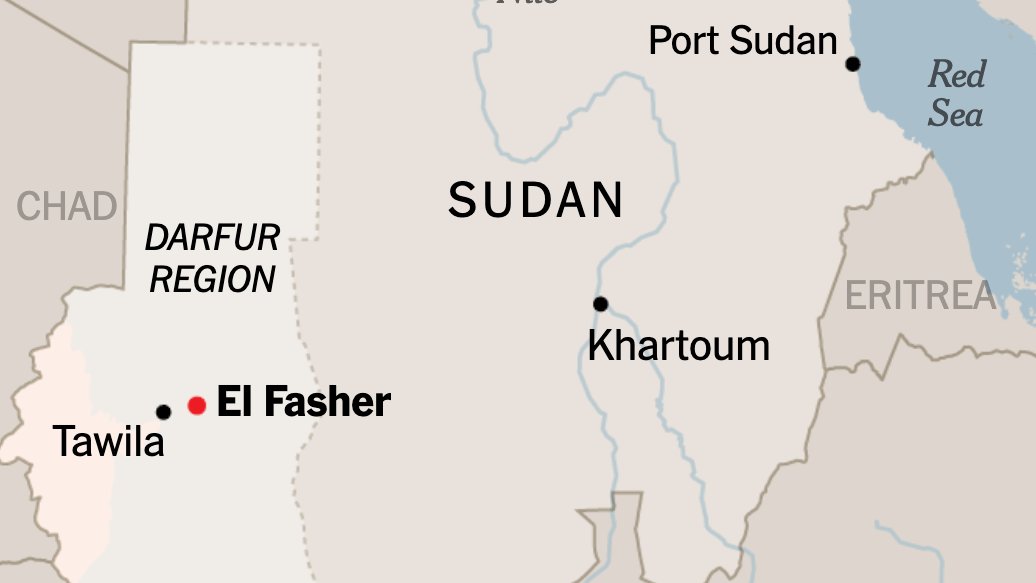 _hudsonc's tweet card. Missiles struck as many people were asleep in classrooms converted into temporary shelters, a doctor said. Paramilitary forces have tightened their siege on El Fasher for over a year.