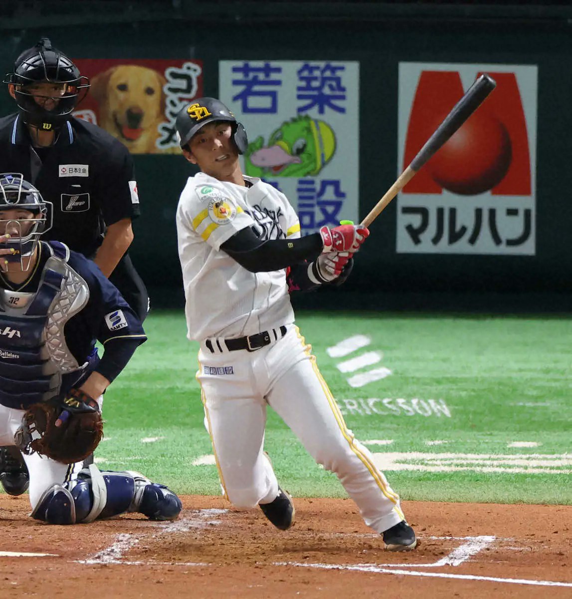 SponichiHawks's tweet card. 　ソフトバンクの今宮がCSファイナルSで復帰することが決まった。