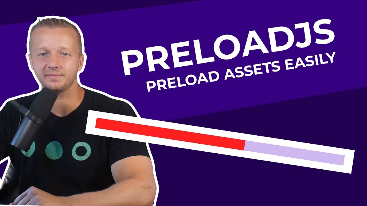 designcoursecom's tweet card. PreloadJS - Preloading Content with Progress Bars