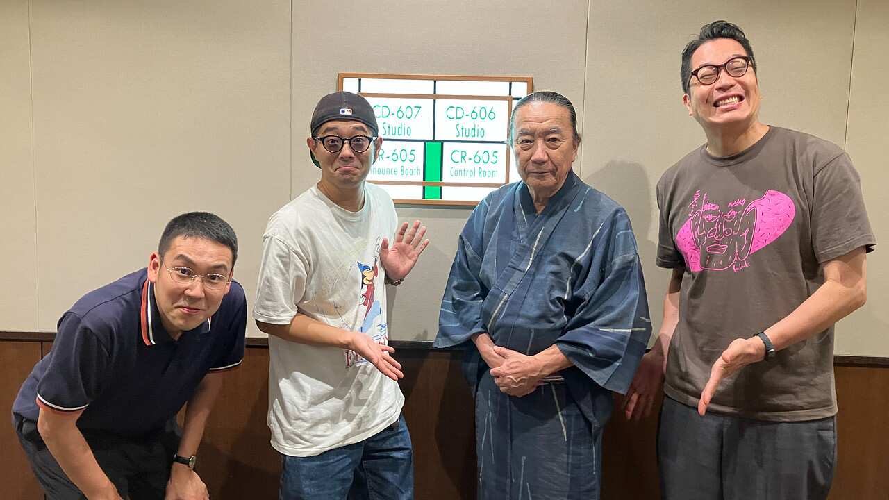 nhk_radiru's tweet card. 若手真打のトップランナー、柳亭小痴楽が仲間たちと「ぞめく」落語トークバラエティー。ゲストは講談師の宝井琴調。現在７０歳の琴調が先月「日本の話芸」で披露した「幡随院長兵衛～芝居の喧嘩」と、３５歳の時の同演目の音源を比較鑑賞する。そして、琴調の師匠、五代目宝井馬琴による「寛永三馬術　越前家召し抱え」、さらに三代目神田伯山による「森の石松　お民の度胸」を一部紹介する。出演はほかに玉川太福と金原亭馬太郎。