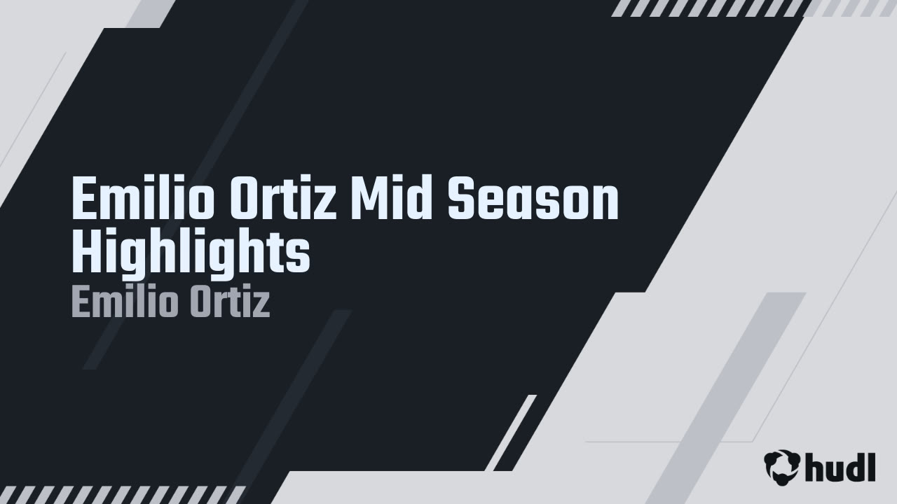 Emilio_Ortiz04's tweet card. Emilio Ortiz Mid Season Highlights