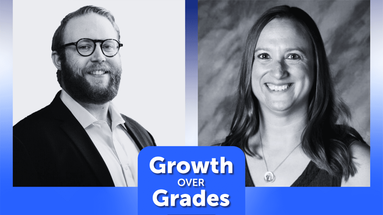 spaces_edu's tweet card. In Ep.6 of S3 of the Growth Over Grades podcast, Claire dives into how the Portrait of a Learner cultivates future readiness in her students