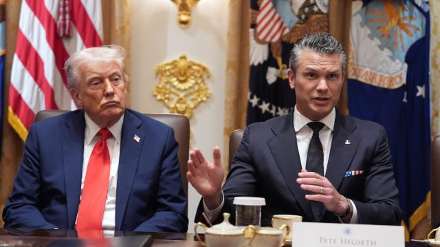 WGNMorningNews's tweet card. President Trump on Saturday directed Defense Secretary Pete Hegseth to use all of the department’s “available funds” to go toward paying military servicemembers during the governm…