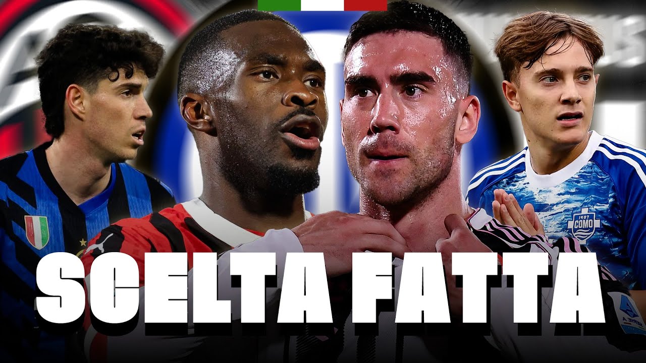 MatteMoretto's tweet card. 🚨 NOVITÀ MILAN: SCELTA FATTA! VLAHOVIC, TOMORI, LA DECISIONE DI...