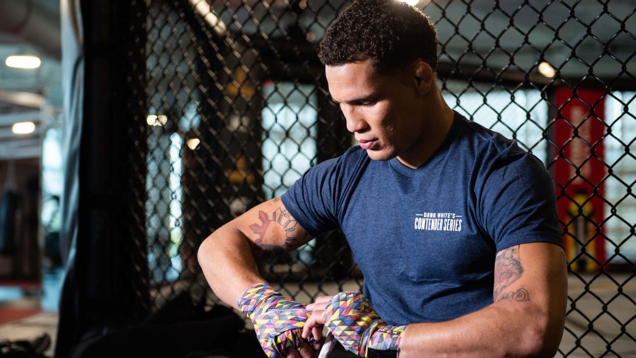 marcraimondi's tweet card. Jordan Williams, who trains in MMA while managing his Type 1 diabetes, competes on Tuesday night in Dana White's Contender Series with a spot in the UFC on the line.