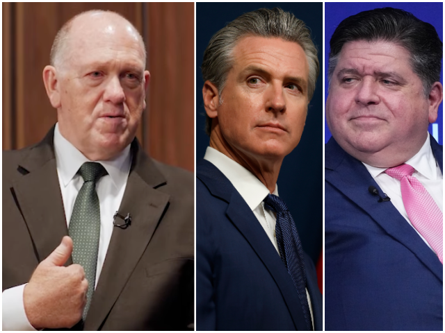 Imagodei01's tweet card. Tom Homan suggests sanctuary state governors like Gov. Gavin Newsom (D-CA) and Gov. J.B. Pritzker (D-IL) should thank ICE agents.