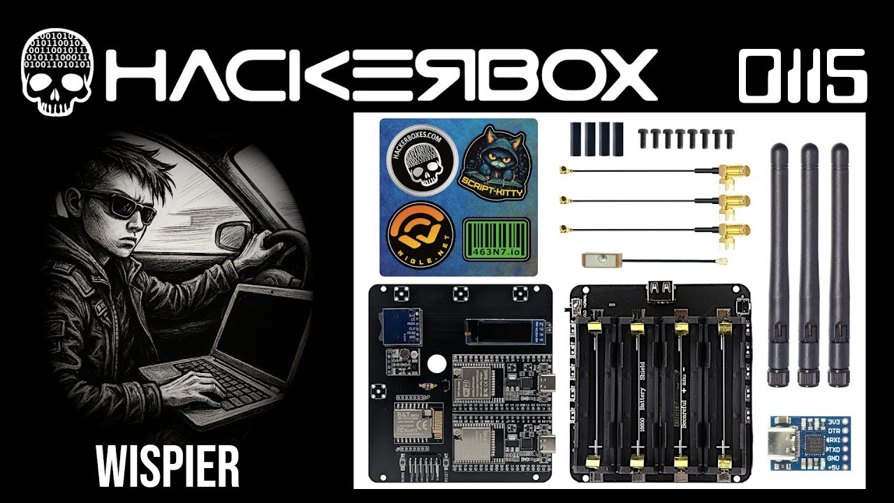 slofunk's tweet card. Hackerbox 0115 - Wispier