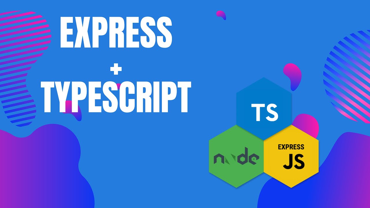 techusolutions's tweet card. Creating a Backend API with TypeScript and Express