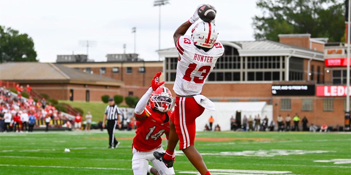 mikejschaefer's tweet card. Nebraska rallies to beat Maryland 34–31 behind Emmett Johnson’s big day and late score from Dane Key