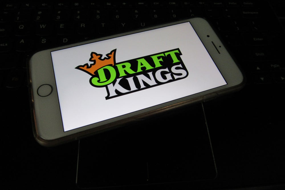 Benzinga's tweet card. DraftKings stock has fallen over the past month on concerns of the rising competition from prediction markets.