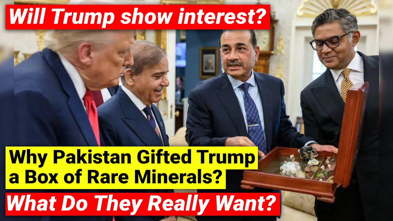 amitsengupta01's tweet card. Pakistan shows rare earth minerals to Trump | What Do They Really...