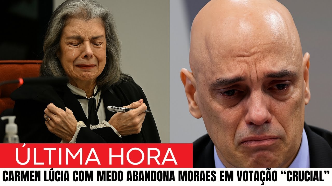 joaobppsp2070's tweet card. O STF IMPLODE! CARMEN ABANDONA XANDÃO, GRITA SOBRE "LIMITES" e...