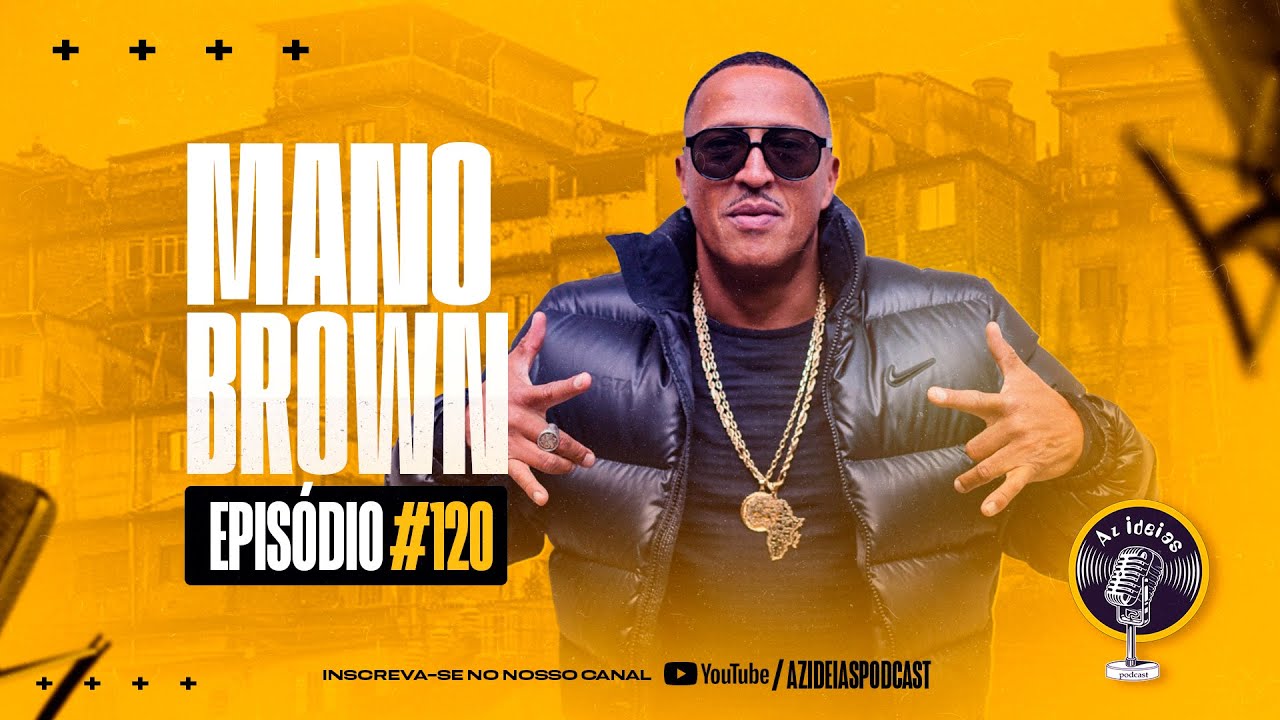 manobrown's tweet card. MANO BROWN #120 - Az Ideias Podcast